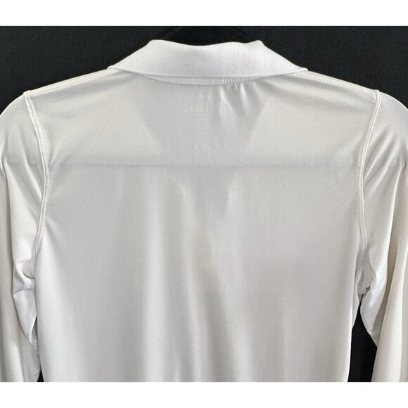 COOLIBAR Women Pullover Top Sz XS White UPF 50 Long Sleeve Collar Outdoors 28-9 - Picture 4 of 7